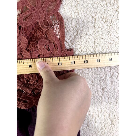 Free People One Dress Women's Size Small Fairycore Boho Lace Handkerchief Skirt - Picture 6 of 8